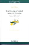 ESCRITOS DE JUVENTUD SOBRE EL DERECHO. 9788476588536