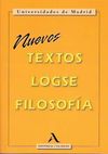 NUEVOS TEXTOS LOGSE FILOSOFÍA. 9788478610495