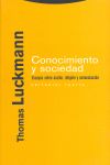 CONOCIMIENTO Y SOCIEDAD