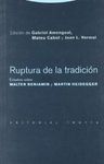 RUPTURA DE LA TRADICIÓN