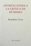  APORTACIONES A LA CRÍTICA DE MÍ MISMO