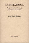 LA METAFISICA