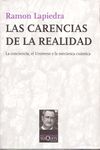 LAS CARENCIAS DE LA REALIDAD