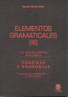 ELEMENTOS GRAMATICALES. 9788485708802