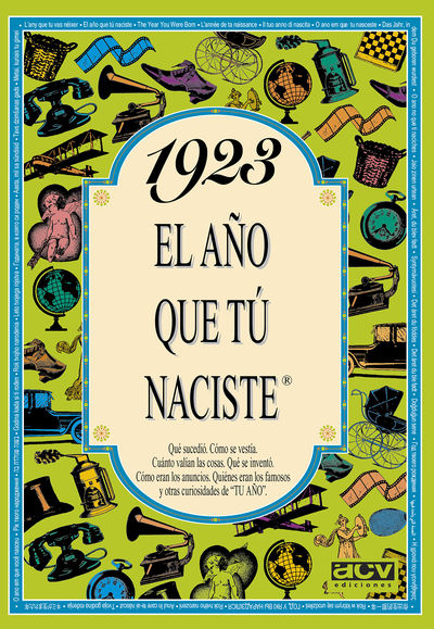 1923 EL AÑO QUE TÚ NACISTE