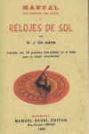 MANUAL PARA CONSTRUIR TODA ESPECIE DE RELOJES DE SOL.