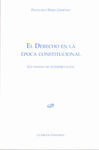 EL DERECHO EN LA EPOCA CONSTITUCIONAL. 9788490317556