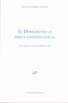 EL DERECHO EN LA EPOCA CONSTITUCIONAL