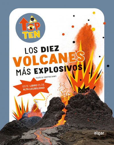 TOP TEN. LOS DIEZ VOLCANES MÁS EXPLOSIVOS. 9788491426868