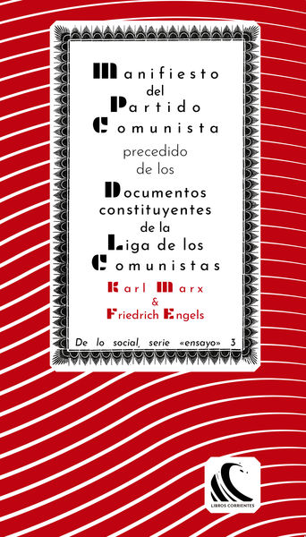 MANIFIESTO DEL PARTIDO COMUNISTA. 9788494843457