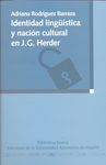 IDENTIDAD LINGUÍSTICA Y NACIÓN CULTURAL EN J. G. HERDER