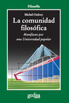 LA COMUNIDAD FILOSÓFICA. 9788497842525