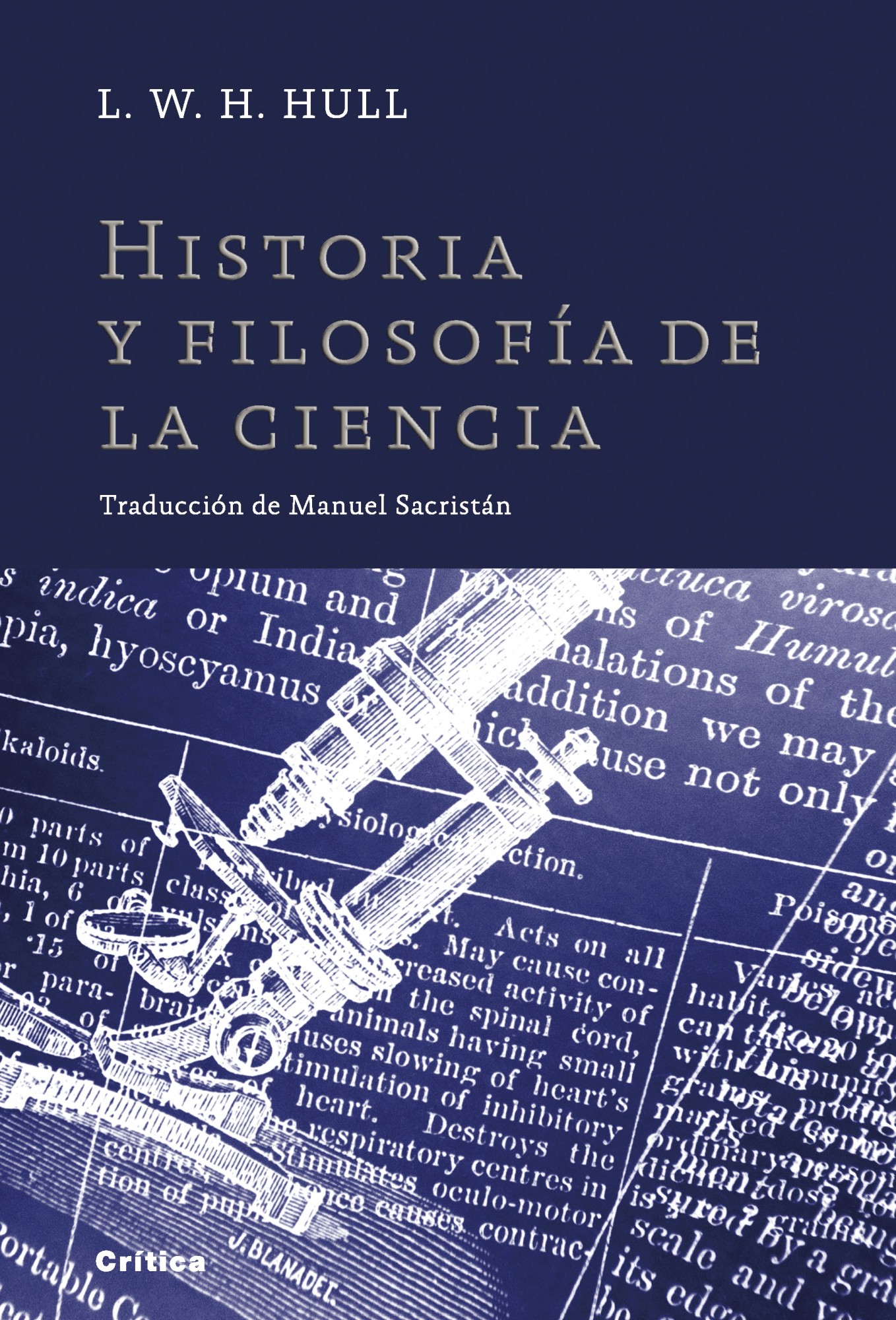 HISTORIA Y FILOSOFÍA DE LA CIENCIA