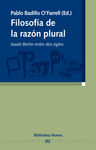 FILOSOFÍA DE LA RAZÓN PLURAL. 9788499402086