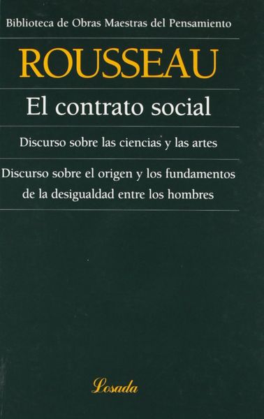 EL CONTRATO SOCIAL. 9789500378314