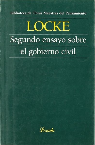 SEGUNDO ENSAYO SOBE EL GOBIERNO CIVIL. 9789500392419