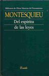 DEL ESPRIRITU DE LAS LEYES