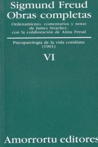 O.C FREUD 6 PSICOPATOLOGIA DE LA VIDA COTIDIANA CO. 9789505185825