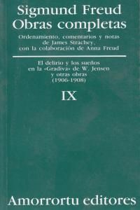 O.C FREUD 9 DELIRIO Y LOS SUEÑOS EN LA GRADIVA DE W.JENSEN. 9789505185856