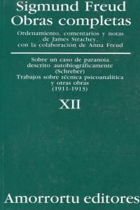 O.C FREUD 12 SOBRE UN CASO DE PARANOIA DESCRITO AUTOBIOGRA. 9789505185887