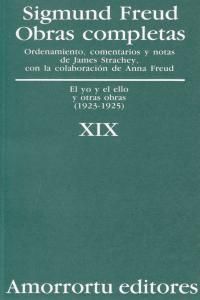 O.C FREUD 19 EL YO Y EL ELLO Y OTRAS OBRAS. 9789505185955