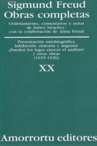 O.C FREUD 20 PRESENTACION AUTOBIOGRAFICA. 9789505185962