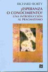 ¿ESPERANZA O CONOCIMIENTO? : UNA INTRODUCCIÓN AL PRAGMATISMO