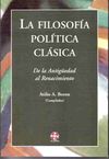 LA FILOSOFÍA POLÍTICA CLÁSICA