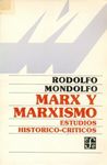 MARX Y MARXISMO.ESTUDIOS HISTÓRICO-CRÍTICOS