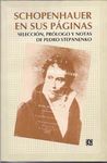 SCHOPENHAUER EN SUS PAGINAS