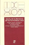 TEORÍA DE LA LITERATURA DE LOS FORMALISTAS RUSOS. 9789682302442
