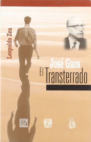 JOSÉ GAOS.EL TRANSTERRADO