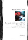 LENGUAJE E INTERPRETACION EN PAUL RICOEUR
