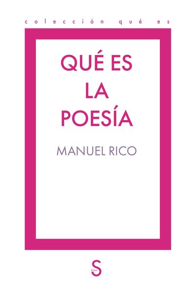 QUÈ ES LA POESÍA