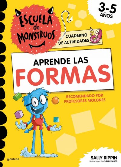 ESCUELA DE MONSTRUOS APRENDE FORMAS